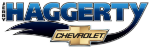 Jerry Haggerty logo and Chevrolet logo